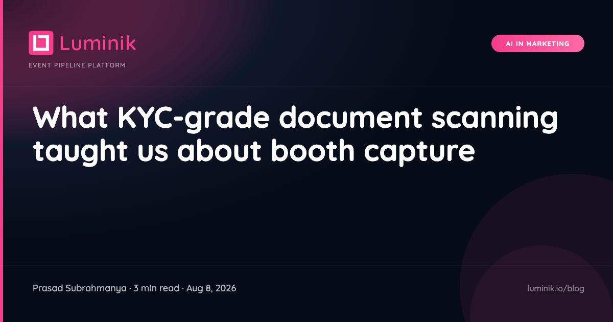 What KYC-grade document scanning taught us about booth capture cover image